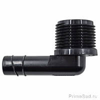 Штуцер угловой для гибкой подводки HSBE-075 3/4" Hunter