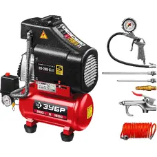 КОМПРЕССОР ВОЗДУШНЫЙ ЗУБР 1500 ВТ