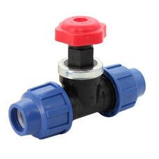 Кран вентильный D25x25 Poliext