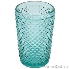 Стакан "Грани" бирюзовый
