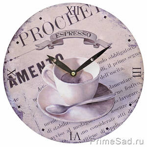 Часы настенные Espresso