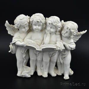 Фигура декоративная Ангелы с книгой