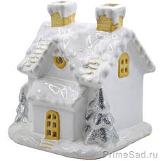 Подсвечник Зимний домик Подсвечник Зимний домик