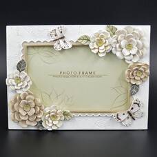 Фоторамка 10*15 Белые розы