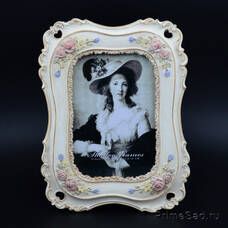 Фоторамка 10*15 Розы под сердечком