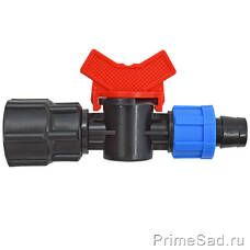 Кран 3/4"внут х К/Л Green Helper FL011734