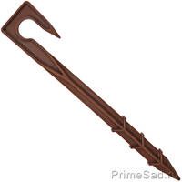 Колышек 190 мм для крепления трубки 16мм brown Irritec