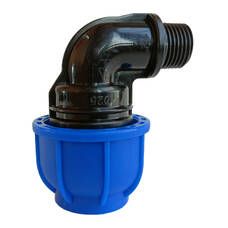 Муфта компрессионная угловая 25xН1/2" FlexyPlast