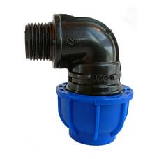 Муфта компрессионная угловая 20xН1/2" FlexyPlast