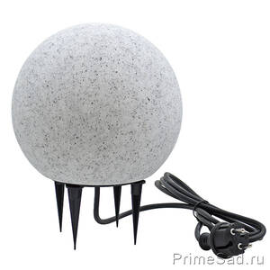 Садовый декоративный светильник Каменный шар