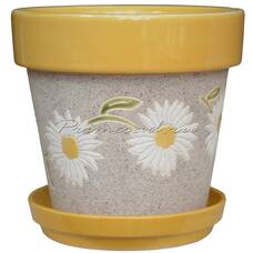 Горшок для цветов Top Fleur ромашки