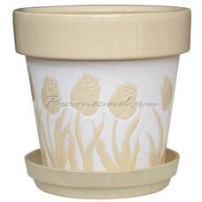 Горшок для цветов Top Fleur тюльпан