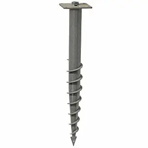 Винтовая свая-опора
