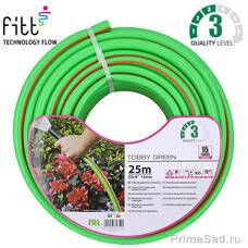 Шланг для полива TOBBY GREEN 1/2" 50m Fitt Шланг для полива TOBBY GREEN 1/2" 50m Fitt