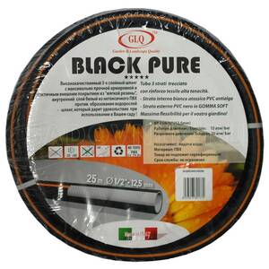 Шланг для полива BLACK PURE 1" 25m GLQ