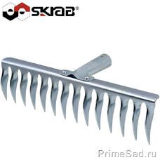 Грабли витой зуб, без рукоятки SKRAB 28067