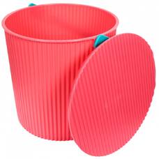 Ведро-стул BAMBINI 20л красное Изумруд