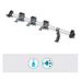 Настенный стеллаж для инструментов GARDENA Tool Rack Plus 3509