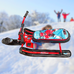 Снегокат Ника Джамп Kids Hockey
