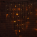 Уличная гирлянда с теплым светом (черная) большая - 3 м Уличная гирлянда с теплым светом (черная) большая - 3 м